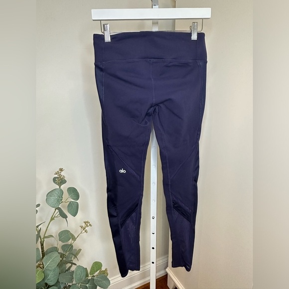 ALO Yoga Epic Mesh Legging in Navy Blue Size Small - Picture 6 of 13